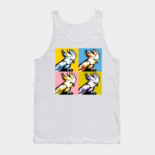 Pop Tanimbar Corella Art - Cool Birds Tank Top